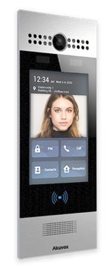 70 MEGA CITY אינטרקום ip 7 אינץ אנדרואיד משולב זיהוי פנים וקורא קרבה מנוהל. NFC, בלוטוט.
