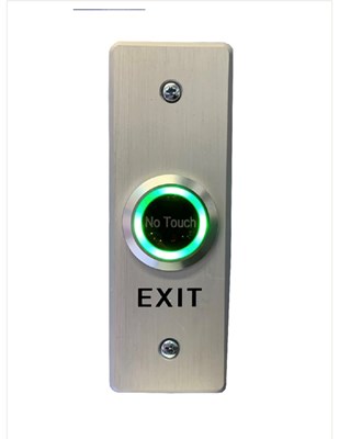 לחן יציאה מתכתי מואר ללא מגע No Touch עם תאורה מתחלפת כולל אמבט על הטיח