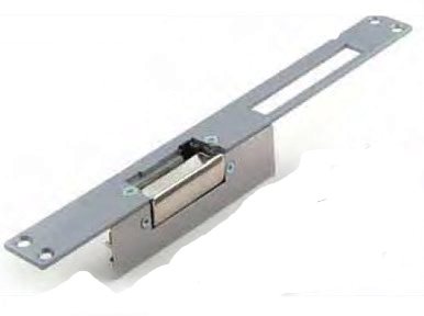 מנעול חשמלי Dorcas 5-12v עם שלט נירוסטה, לתנאי חוץ קשים במיוחד.