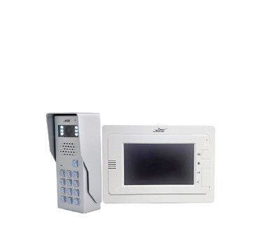 קיט Palwintec- פאנל אינטרקום COM-50 משולב מקודד + מצלמה, עם מסך ״7 L-350