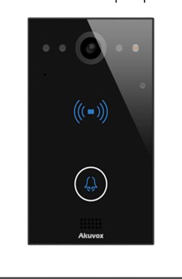 Akuvox מגה סיטי 210 פאנל ip משולב אינטרקום ומצלמה, משולב קורא קרבה.