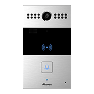 Akuvox מגה 220 אינטרקום IP לבית פרטי/ משרד, משולב מצלמה, וקורא קירבה
